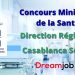 Concours Direction Régionale de la Santé Casablanca Settat (61 Postes)