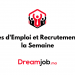Offres d’Emploi et Concours de la Semaine – S18 2022