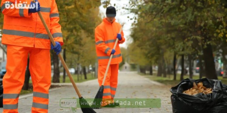 مطلوب عمال النظافة والصيانة براتب 3000 درهم 2023
