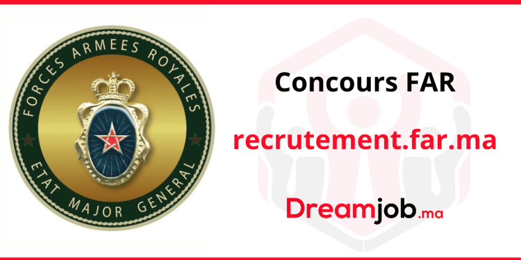 Concours Forces Armées Royales FAR 2024